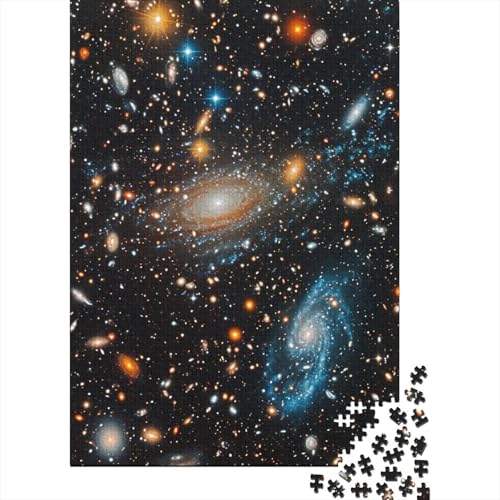 Galaxien Puzzle 1000 Teile Erwachsener Kniffel Spaß Für Die Ganze Familie - Abwechslungsreiche 1000 Puzzleteilige Motive Puzzlespiel Erwachsene Puzzel 1000pcs (75x50cm) von HITBOD