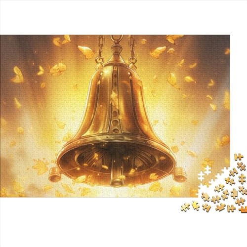 Glocke Puzzle 1000 Teile Erwachsener Kniffel Spaß Für Die Ganze Familie - Abwechslungsreiche 1000 Puzzleteilige Motive Puzzlespiel Erwachsene Puzzel 1000pcs (75x50cm) von HITBOD