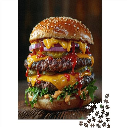 Hamburger Puzzle 1000 Teile Erwachsener Kniffel Spaß Für Die Ganze Familie - Abwechslungsreiche 1000 Puzzleteilige Motive Puzzlespiel Erwachsene Puzzel 1000pcs (75x50cm) von HITBOD