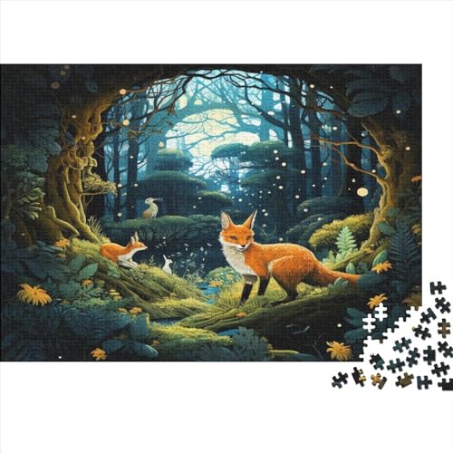 Jungle Animals Puzzle 1000 Teile Erwachsener Kniffel Spaß Für Die Ganze Familie - Abwechslungsreiche 1000 Puzzleteilige Motive Puzzlespiel Erwachsene Puzzel 1000pcs (75x50cm) von HITBOD