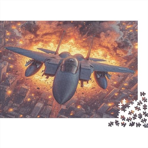 Kämpferflugzeuge 1000 Teile Puzzle,Puzzles Für Erwachsene,1000 Teile Puzzlespiel Für Jugendliche & Erwachsene Puzzlespiel Puzzel 1000pcs (75x50cm) von HITBOD