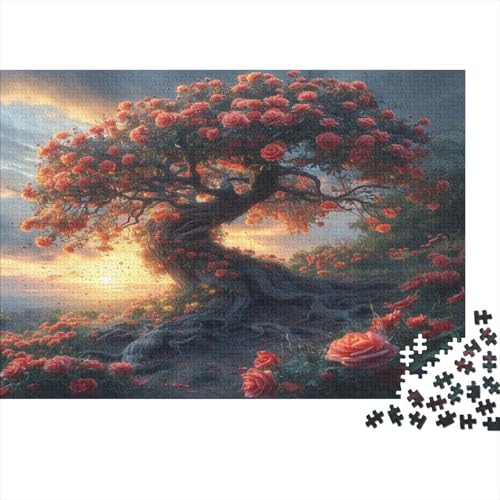 Lebensbaum Puzzle 1000 Teile Erwachsener Kniffel Spaß Für Die Ganze Familie - Abwechslungsreiche 1000 Puzzleteilige Motive Puzzlespiel Erwachsene Puzzel 1000pcs (75x50cm) von HITBOD