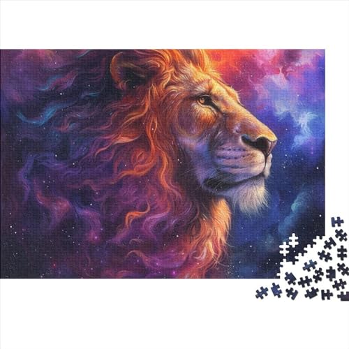 Löwe Puzzle 1000 Teile Erwachsener Kniffel Spaß Für Die Ganze Familie - Abwechslungsreiche 1000 Puzzleteilige Motive Puzzlespiel Erwachsene Puzzel 1000pcs (75x50cm) von HITBOD