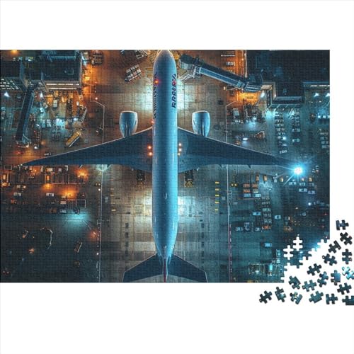 Passagierflugzeug 1000 Teile Puzzle Für Erwachsene Und Kinder Ab 14 Jahren Puzzel 1000pcs (75x50cm) von HITBOD