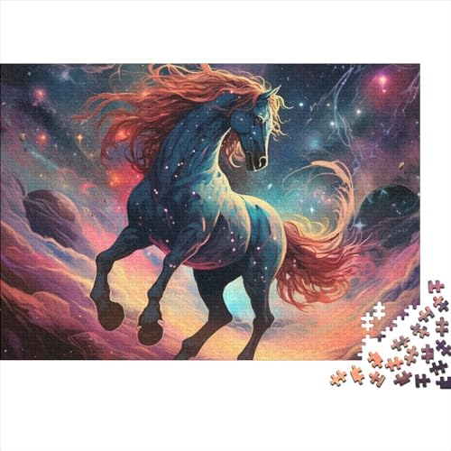 Pferd 1000 Teile Puzzle,Puzzles Für Erwachsene,1000 Teile Puzzlespiel Für Jugendliche & Erwachsene Puzzlespiel Puzzel 1000pcs (75x50cm) von HITBOD