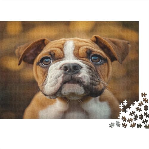 Puppy Dog Home Deko Puzzle,Erwachsenenpuzzle Puzzel 1000pcs (75x50cm) von HITBOD