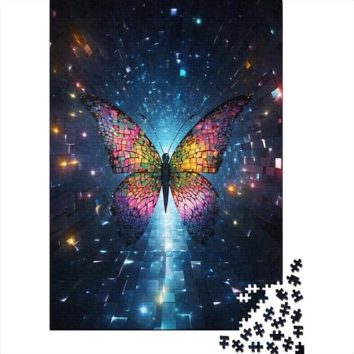 Schmetterling Puzzle 1000 Teile Puzzle Für Erwachsene Und Kinder Ab 14 Jahren Puzzel 1000pcs (75x50cm) von HITBOD