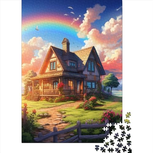 Sweet Landscape Puzzle 1000 Teile Erwachsener Kniffel Spaß Für Die Ganze Familie - Abwechslungsreiche 1000 Puzzleteilige Motive Puzzlespiel Erwachsene Puzzel 1000pcs (75x50cm) von HITBOD