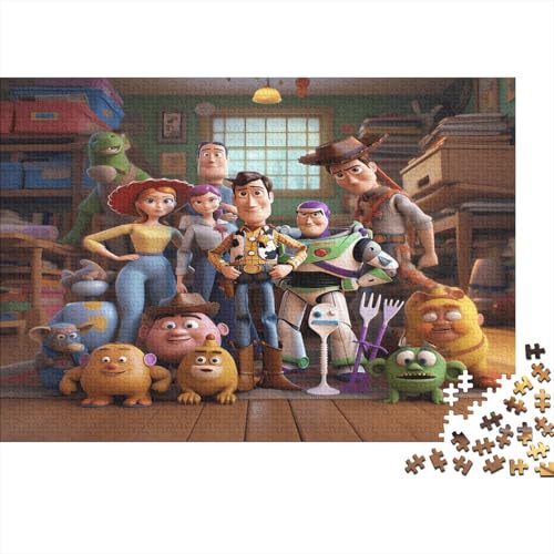 Toy Story Buzz Lightyear Puzzle 1000 Teile,Puzzle Für Erwachsene,Impossible Puzzle,GesKükenlichkeitsspiel Für Die Ganze Familie,Puzzle Farbenfrohes,Puzzle-Geschenk Puzzel 1000pcs (75x50cm) von HITBOD