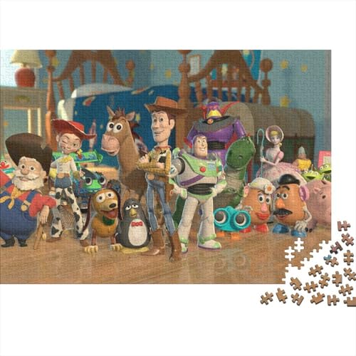 Toy Story Buzz Lightyear Puzzle 1000 Teile Erwachsener Kniffel Spaß Für Die Ganze Familie - Abwechslungsreiche 1000 Puzzleteilige Motive Puzzlespiel Erwachsene Puzzel 1000pcs (75x50cm) von HITBOD