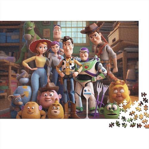 Toy Story Buzz Lightyear Puzzle 1000 Teile Erwachsener Kniffel Spaß Für Die Ganze Familie - Abwechslungsreiche 1000 Puzzleteilige Motive Puzzlespiel Erwachsene Puzzel 1000pcs (75x50cm) von HITBOD