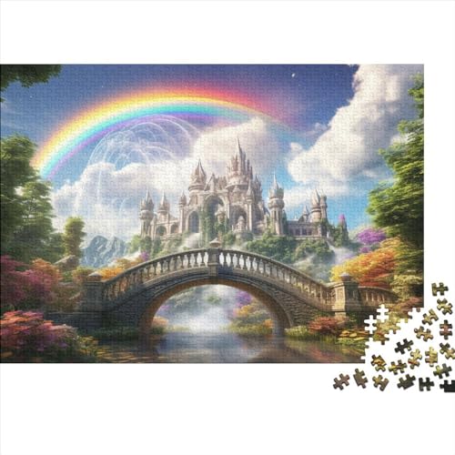 Wonderland Bridge Puzzle 1000 Teile Erwachsener Kniffel Spaß Für Die Ganze Familie - Abwechslungsreiche 1000 Puzzleteilige Motive Puzzlespiel Erwachsene Puzzel 1000pcs (75x50cm) von HITBOD