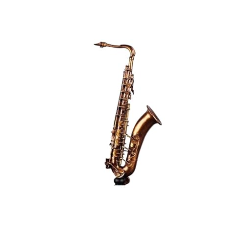 Miniatur Musikinstrument Modell Musikinstrument Ornamente Arbeitszimmer Büro Zuhause Wohnzimmer Dekoration Kunsthandwerk Geschenke Violine Saxophon(Saxophone) von HJKLBGT