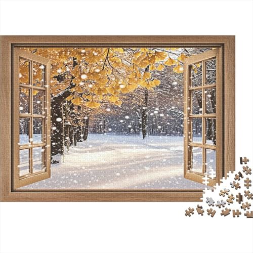 Puzzle 1000 Teile,Puzzle Erwachsene, Impossible Puzzle, Familienherausforderungsspiel, Holz Puzzle Landschaft Puzzle Landschaft 1000pcs 75x50cm Wanddekoration Puzzle von HKHKSJJF