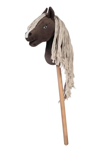 HKM - Hobby Horse Professional Slim Line, Steckenpferd für Kinder, Stockpferd zum Hobby Horsing, Dunkelbraun HKM - Hobby Horse Professional Slim Line, Steckenpferd für Kinder, Stockpferd zum Hobby Horsing, Dunkelbraun von HKM