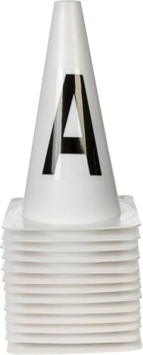 HKM Kinder Hobby Horsing Bahnpylonen Dressur, Weiß, One Size HKM Kinder Hobby Horsing Bahnpylonen Dressur, Weiß, One Size von HKM