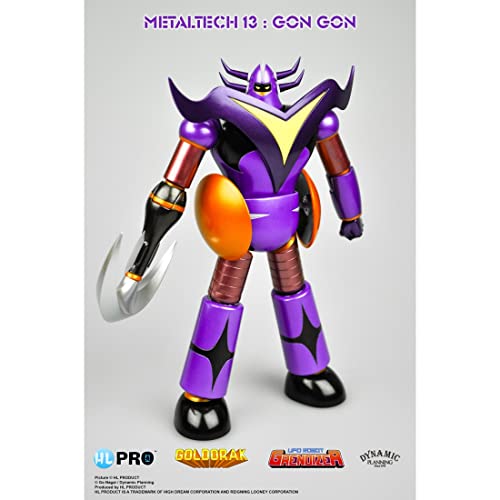 HL Pro - Figurine Goldorak - Gon Gon Metallic Color Metaltech 17cm - 4589504962152 von HL Pro