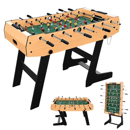 HLC 4ft Faltbare Fußball, Tischkicker, Tisch Fußball Indoor Game Tisch Kids Familie Play Sport Fun von HLC