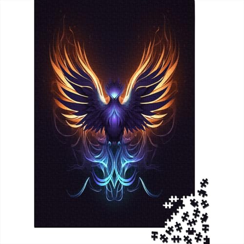 Phoenix Puzzle 1000 Teile Für Erwachsene Und Kinder Ab 14 Jahrenfür Stressabbauer Puzzlespiel Erwachsenen Puzzlespiel Puzzel 1000pcs (75x50cm) von HLDABDFHY