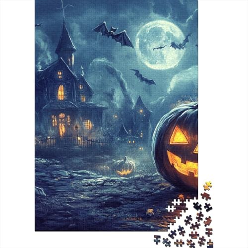 Puzzle Erwachsene Geschenk Lernspiel geeignet für Kinder ab 12 Jahren, europäische und amerikanische Schlösser, Halloween Historische Figuren der Unterwasserwelt Fußballsterne der Welt Weihnachtsmann von HLDABDFHY