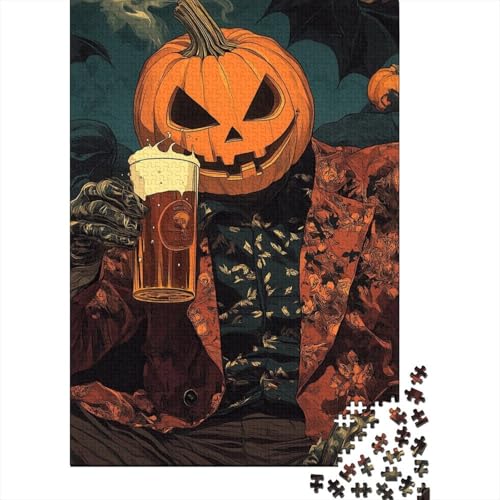 Puzzle Erwachsene Geschenk Lernspiel geeignet für Kinder ab 12 Jahren, europäische und amerikanische Schlösser, Halloween Historische Figuren der Unterwasserwelt Fußballsterne der Welt Weihnachtsmann von HLDABDFHY