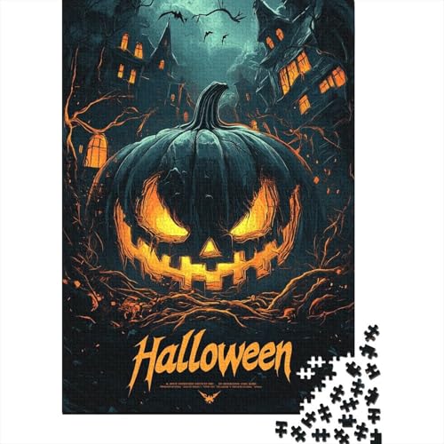 Puzzle Erwachsene Geschenk Lernspiel geeignet für Kinder ab 12 Jahren, europäische und amerikanische Schlösser, Halloween Historische Figuren der Unterwasserwelt Fußballsterne der Welt Weihnachtsmann von HLDABDFHY