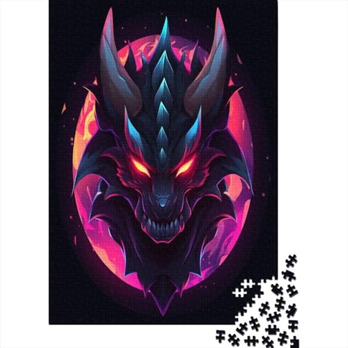 Drache Puzzle 1000 Teile Erwachsene, Puzzlespiel Jigsaw Puzzles Erwachsenen Puzzlespiel Puzzel 1000pcs (75x50cm) von HLXZMCVBT