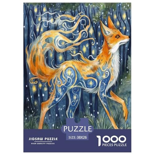 Fox Puzzles 1000 Teile Schwer Puzzle Spielzeug Lernspiel Impossible Herausforderung Spielzeug Für Erwachsene Und Kinder Ab 12 Jahren 38x26cm/1000pcs Fox Puzzles 1000 Teile Schwer Puzzle Spielzeug Lernspiel Impossible Herausforderung Spielzeug Für Erwachsene Und Kinder Ab 12 Jahren 38x26cm/1000pcs von HLXZMCVBT