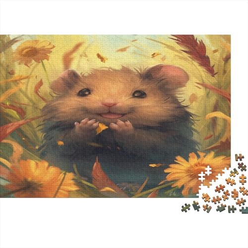 Hamster Puzzlespiel 1000 Teile Für Erwachsene, Einzigartige Kunstwerke Und Vorlage - Geburtstagsgeschenk - Spaßige Puzzles Mit Überraschung Von Puzzle in A Bag Puzzel 1000pcs (75x50cm) von HLXZMCVBT