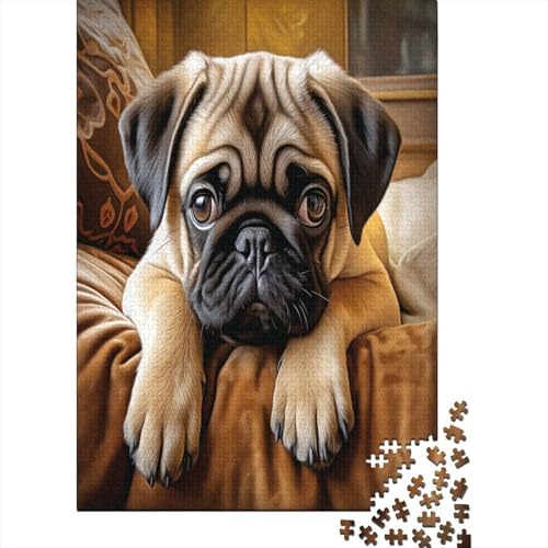 Hund Puzzle 1000 Teile Puzzles Für Erwachsene Klassische Puzzles 1000 Teile Erwachsene Puzzlespiel Erwachsene 1000 Teile Erwachsenen Puzzlespiel Puzzel 1000pcs (75x50cm) von HLXZMCVBT