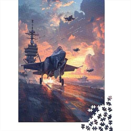 Kampfhubschrauber Puzzlespiel 1000 Teile Jigsaw Puzzle 1000 Puzzle FüR Erwachsene Kinder Senioren Erwachsenen Puzzlespiel Puzzel 1000pcs (75x50cm) von HLXZMCVBT