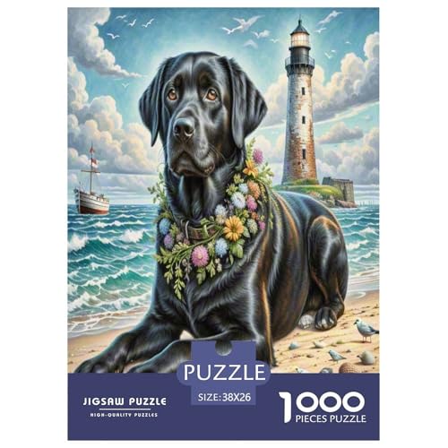 Labrador Retriever Puzzles 1000 Teile Schwer Puzzle Spielzeug Lernspiel Impossible Herausforderungsspielzeug Für Erwachsene Und Kinder Ab 14 Jahren 38x26cm/1000pcs Labrador Retriever Puzzles 1000 Teile Schwer Puzzle Spielzeug Lernspiel Impossible Herausforderungsspielzeug Für Erwachsene Und Kinder Ab 14 Jahren 38x26cm/1000pcs von HLXZMCVBT