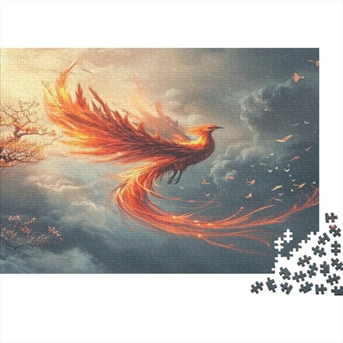 Phoenix Puzzle 1000 Teile Für Erwachsene Und Kinder Ab 14 Jahrenfür Stressabbauer Puzzlespiel Erwachsenen Puzzlespiel Puzzel 1000pcs (75x50cm) von HLXZMCVBT