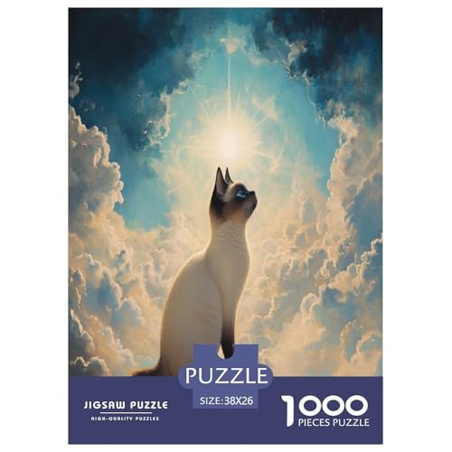 Ragdoll Katze Puzzle 1000-teilige Schwer Puzzle Spielzeug Lernspiel Impossible Herausforderung Spielzeug Für Erwachsene Und Kinder Ab 12 Jahren 38x26cm/1000pcs Ragdoll Katze Puzzle 1000-teilige Schwer Puzzle Spielzeug Lernspiel Impossible Herausforderung Spielzeug Für Erwachsene Und Kinder Ab 12 Jahren 38x26cm/1000pcs von HLXZMCVBT