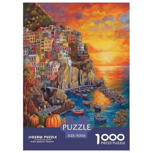 Sonnenuntergang am Hafen Puzzles 1000 Teile Schwer Puzzle Spielzeug Lernspiel Impossible Herausforderungsspielzeug Für Erwachsene Und Kinder in Bewährter 70x50cm/1000pcs Sonnenuntergang am Hafen Puzzles 1000 Teile Schwer Puzzle Spielzeug Lernspiel Impossible Herausforderungsspielzeug Für Erwachsene Und Kinder in Bewährter 70x50cm/1000pcs von HLXZMCVBT