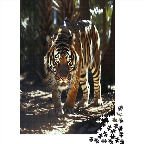 Tiger Puzzlespiel 1000 Teile Puzzle Für Erwachsene Und Kinder Ab 14 Jahren, Puzzle Erwachsenen Puzzlespi Puzzel 1000pcs (75x50cm) von HLXZMCVBT