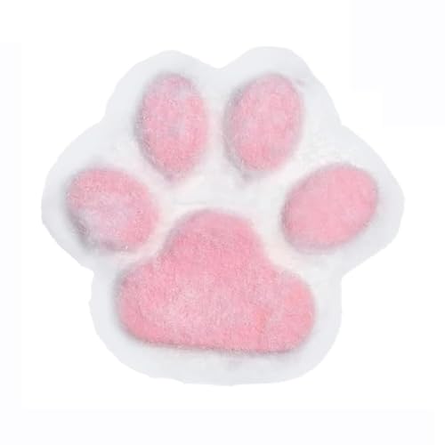 HLYICRQ Cat Paw Squishy, Handmade Squishy Big Cat Paw Silicone Squeeze Toys for Stress Relief, Toys for Anxiety&Relaxation for Adults Kids Teenage (Pink) von HLYICRQ