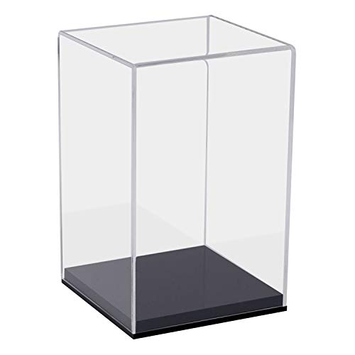 HMF 46811 Acryl Vitrine / Schaukasten für Modellautos, Figuren | 14 x 14 x 22 cm | Transparent von HMF