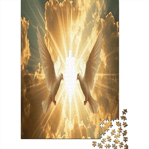 Kreuz Puzzle 1000 Teile Puzzle Für Erwachsene Und Kinder Ab 14 Jahren Puzzel 1000pcs (75x50cm) von HMRKOEPGX