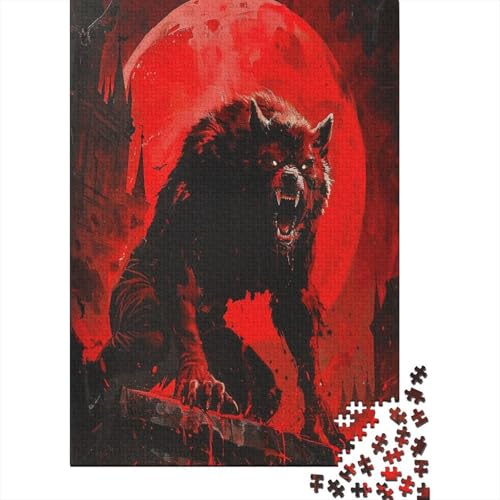 Wolf 1000 Teile Puzzle, Puzzles Für Erwachsene, 1000 Teile Puzzlespiel Für Jugendliche & Erwachsene Puzzlespiel Puzzel 1000pcs (75x50cm) von HMRKOEPGX