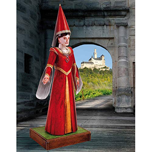 Aue-Verlag 9 x 8 x 25 cm cunegonde Damsel der Castle Model Kit von HMV HAMBURGER MODELLBAUBOGEN VERLAG