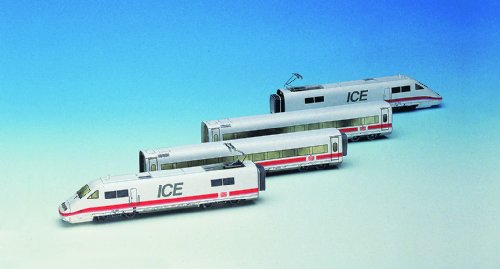 Aue-Verlag Modellbausatz Ice Train, 104 x 4 x 8 cm von HMV HAMBURGER MODELLBAUBOGEN VERLAG