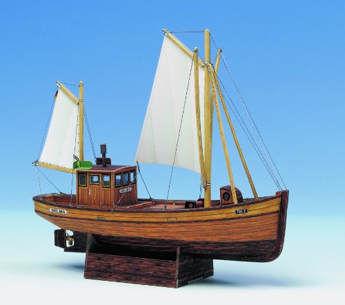 Aue-Verlag Modellbausatz Selma Fishing Cutter, 17 x 5 x 14 cm von HMV HAMBURGER MODELLBAUBOGEN VERLAG