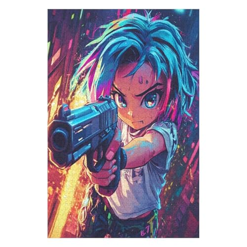 1000 Piece Puzzles for Adults Anime Graffiti Difficult Jigsaw Puzzle for Adults Teenagers Challenging Jigsaw Puzzles38*52cm von HNBDE