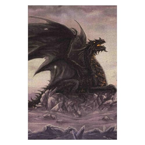 Flying Dragon 1000 Piece Paper Puzzle Cosmic Adventure for Teens & Adults 50x70cm00PY400 von HNBDE