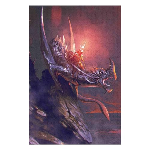 Flying Dragon 1500 Piece Paper Puzzle Space Exploration Game 57x87cm00PY288 von HNBDE