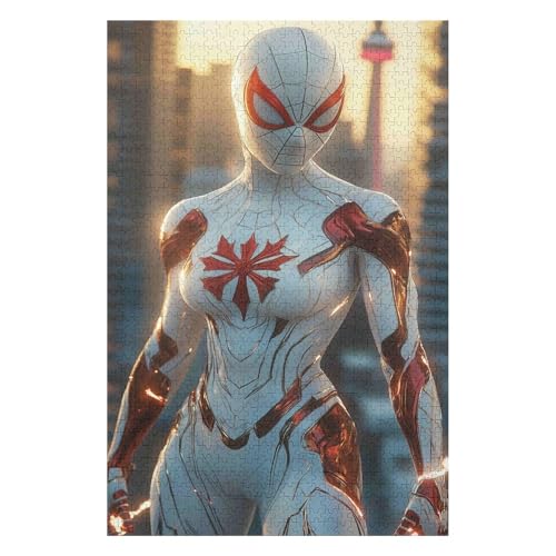 Jigsaw Puzzle| Spider-Woman |1000 Piece Jigsaw Puzzle Game for Adults and Kids(50 * 70cm) von HNBDE