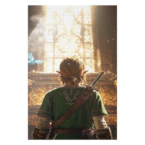 Jigsaw Puzzles 1000 Pieces for Adult,Stones,，Adults 1000 Piece Jigsaw Puzzle- The Legend of Zelda，Paper Puzzle(26 * 38cm) von HNBDE