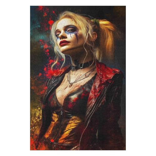 Joker-Filmpuzzle für Erwachsene 1500 Teile, Japanisches Unmögliches Puzzle, Denksportaufgabe, schwierige Lernspiele, Entspannungspuzzlespiele, Premium 1500 Stück, 57 * 87cm von HNBDE