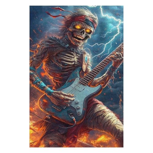 Musikalbum-Cover, 1000-teiliges Puzzle für Erwachsene, Puzzles 1000 Teile, Unmögliches Puzzle, 1000 Puzzles für Erwachsene, für Erwachsene und Kinder ab 12 Jahren, 1000 Teile, 38 * 52cm von HNBDE